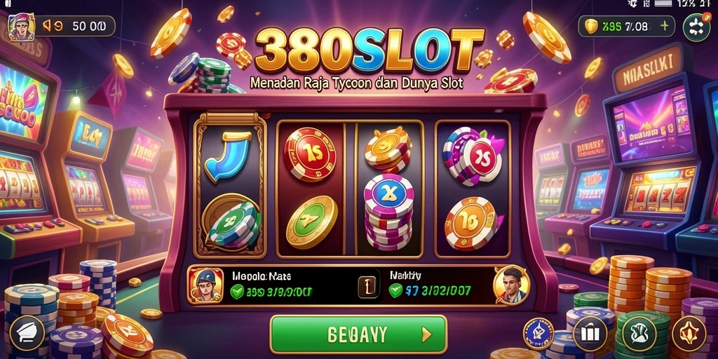 Tangkapan layar permainan 380SLOT menampilkan pengalaman Tycoon yang mendebarkan.
