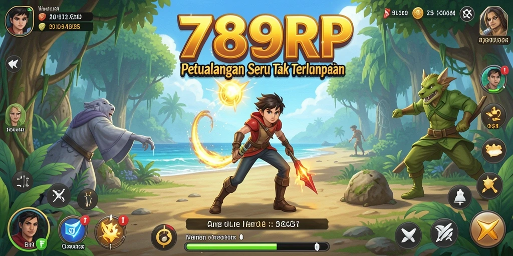 Screenshot gameplay 789RP menampilkan aksi petualangan seru yang menantang.