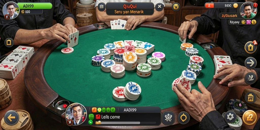 Tampilan gameplay mendebarkan dalam ADI99.
