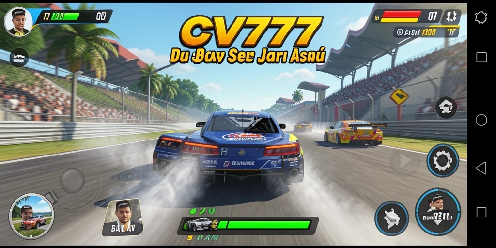 Gameplay balap mendebarkan di CV777 yang penuh aksi.
