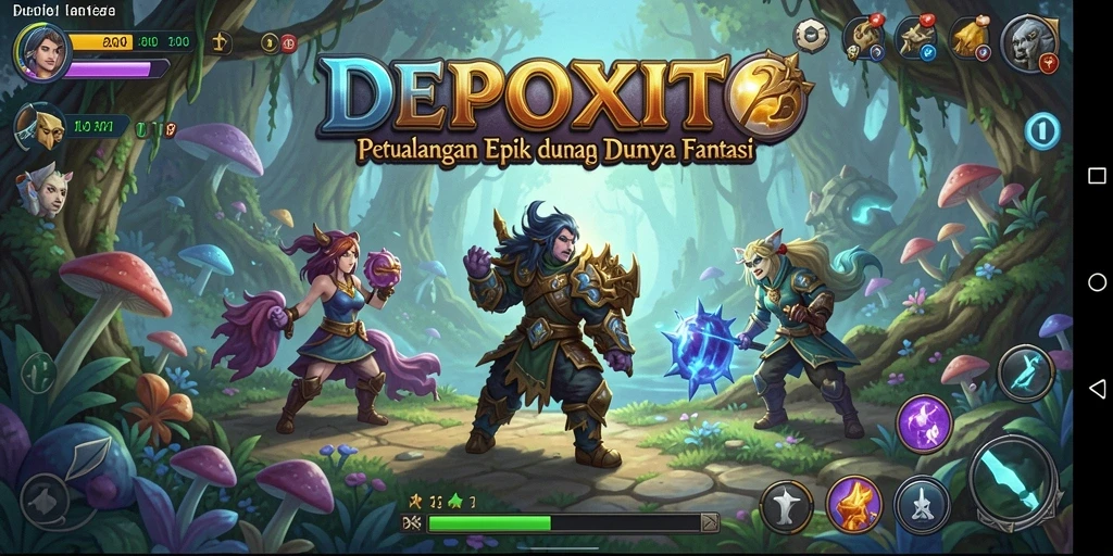 Screenshot gameplay DEPOXITO menampilkan pertarungan yang seru dan imersif.
