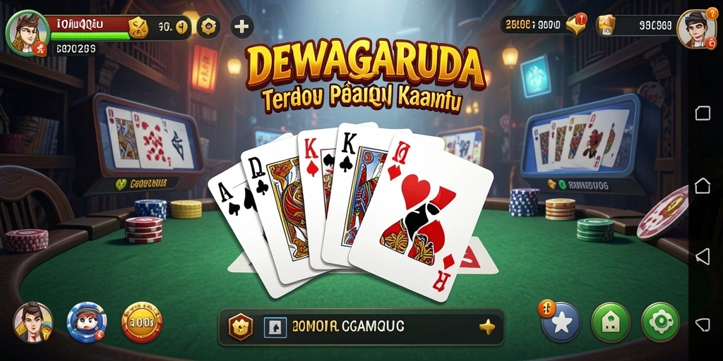 Gameplay QiuQiu yang seru dan menyenangkan di DEWAGARUDA.