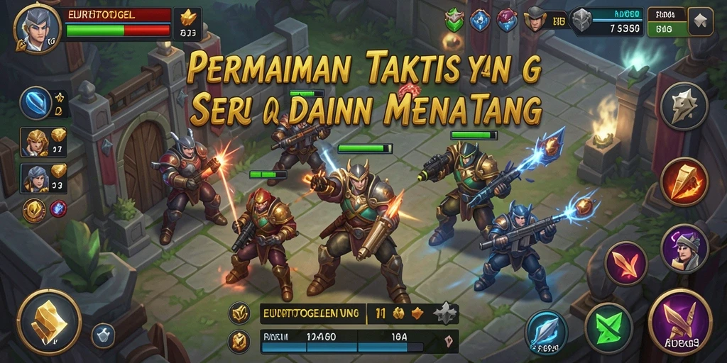 Screenshot gameplay menampilkan aksi seru dalam EUROTOGEL.