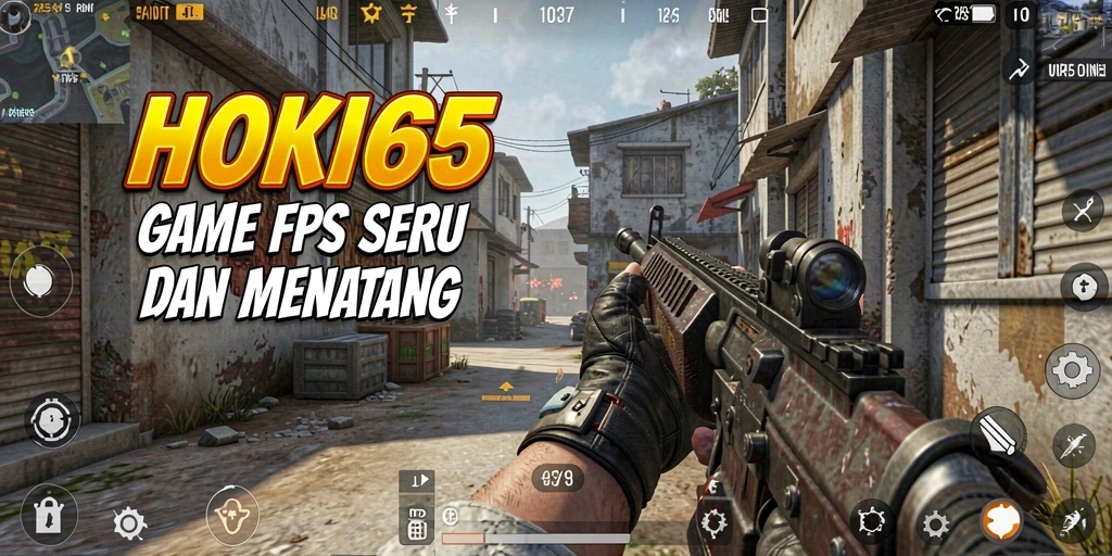 Gameplay HOKI65 yang menegangkan dalam pertempuran FPS.