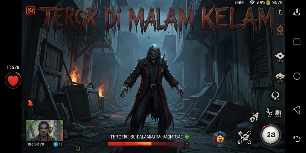 Gameplay menyeramkan ID678 yang penuh aksi dan ketegangan.