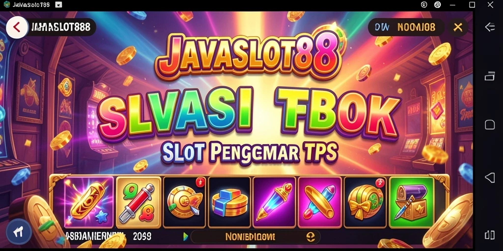 Tangkapan layar yang menunjukkan keseruan bermain di JAVASLOT88.