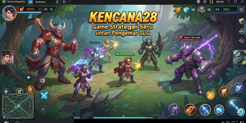 Gameplay KENCANA28 yang seru dan strategis.