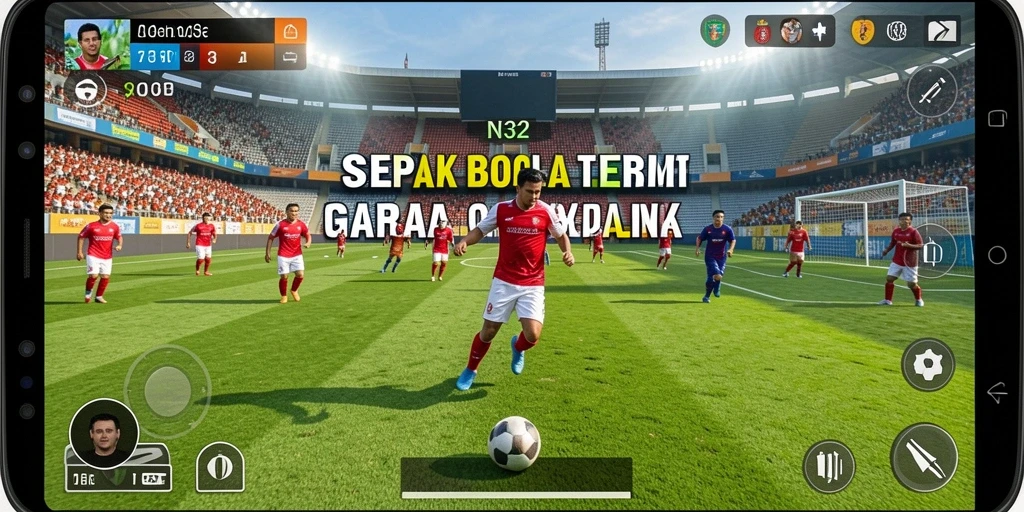 Tampilan gameplay N32 yang seru dan menegangkan.