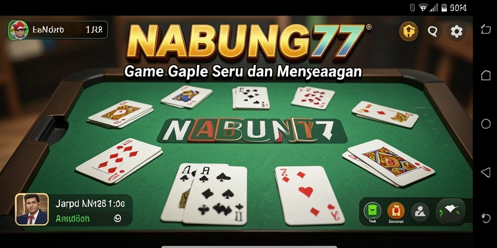 Tampilan gameplay NABUNG77 yang seru dan menantang.