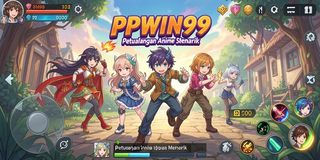Gameplay menarik dari PPWIN99 dengan karakter Anime yang keren.