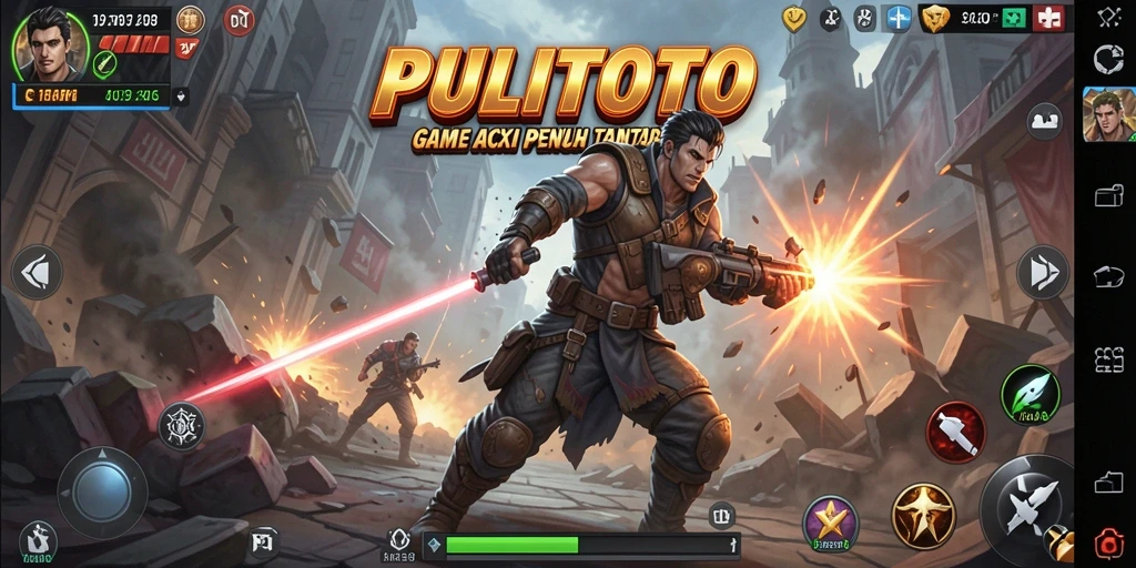 Screenshot gameplay PULITOTO dengan aksi seru dan grafis menawan.