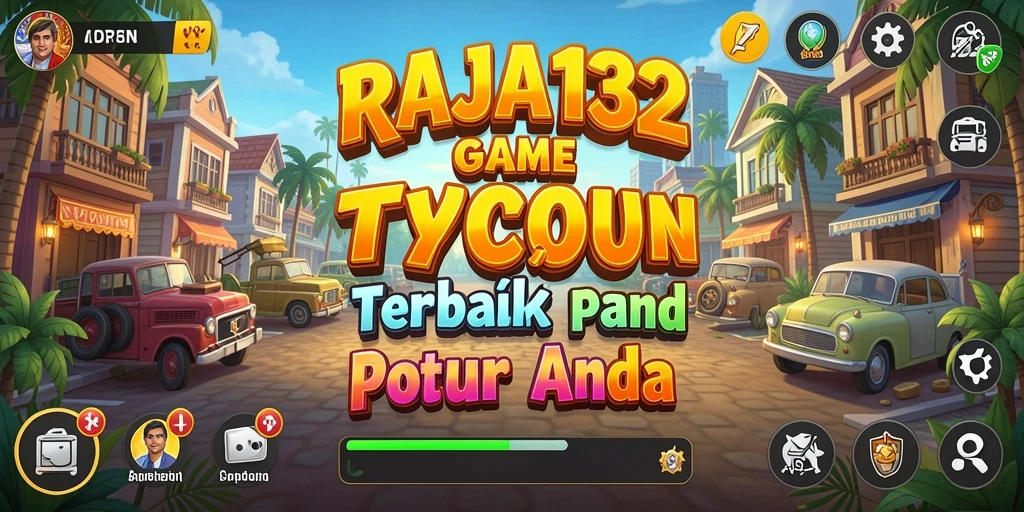 Tampilan screenshot gameplay RAJA132 yang menunjukkan manajemen bisnis Tycoon.